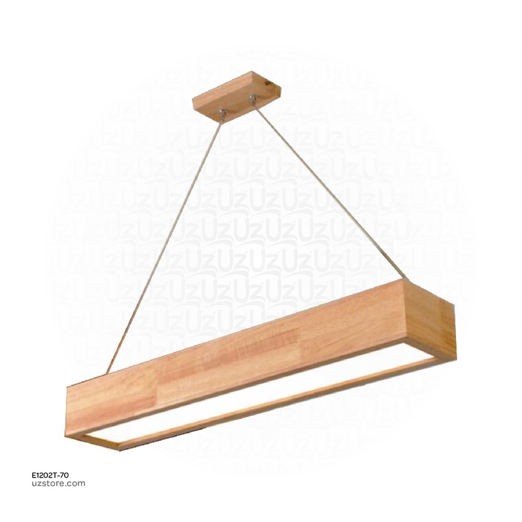 [E1202T-70] Pendant Wood Light  OGS-WL74(P)-900