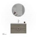 WashBasin Cabinet and Mirror  with LED light KZA-2113080  80*48*50 CM