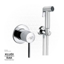 KLUDI RAK  ABS shattaf with concealed single lever mixer with pre-installation kit RAK3200702