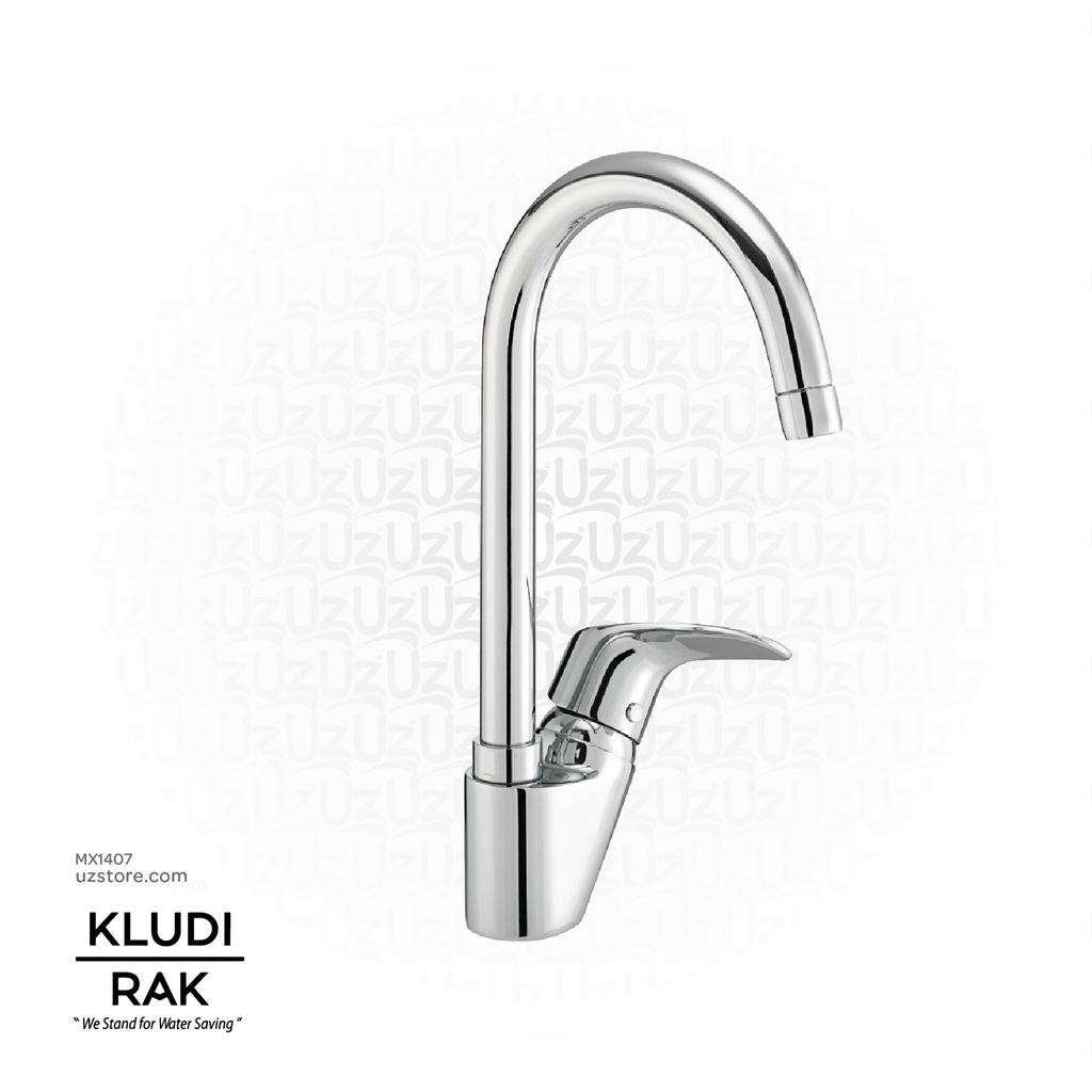 KLUDI RAK PEARL  Single Lever Sink Mixer Swivel Spout DN-10 RAK17050