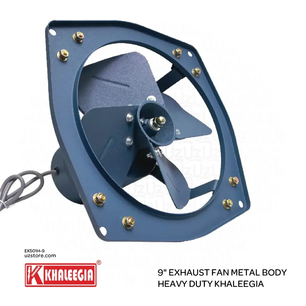 "9"" EXHAUST FAN METAL BODY HEAVY DUTY KHALEEGIA" KB-0923