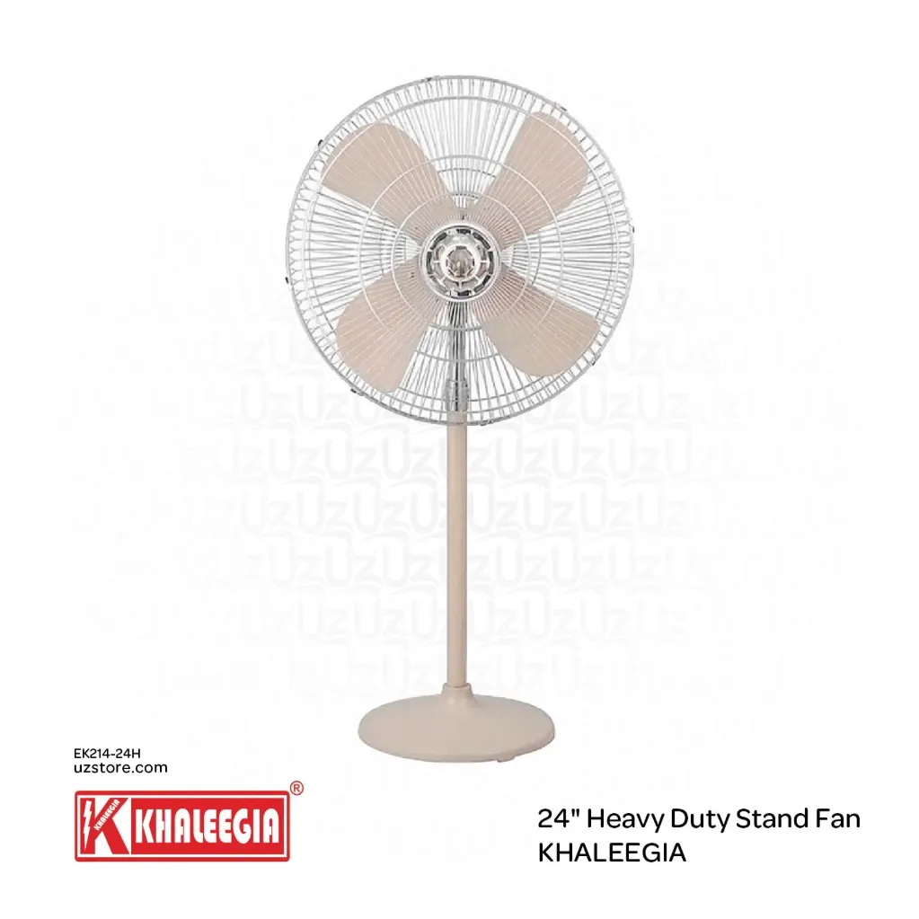 [EK214-24H] "24"" Heavy Duty Stand Fan KHALEEGIA" KPF-24