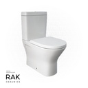 RAK Ceramic Resort Floor stand WC P trap + Flush Tank + Soft seat RST16AWHA-FS37UK-RST10AWHA-FS60FLRT-YFG106C