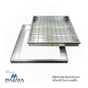 Mazaya Manhole Aluminium 40x40 5cm width