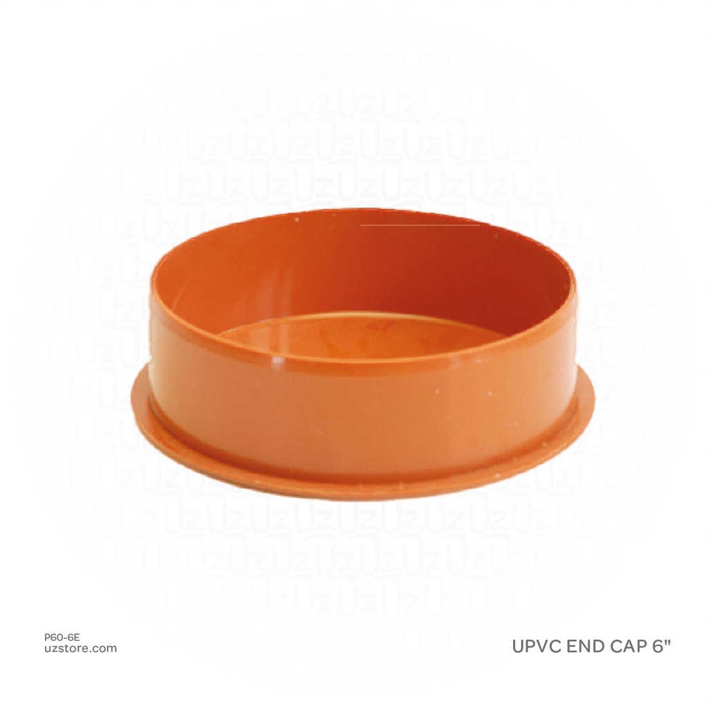 UPVC END CAP 6"