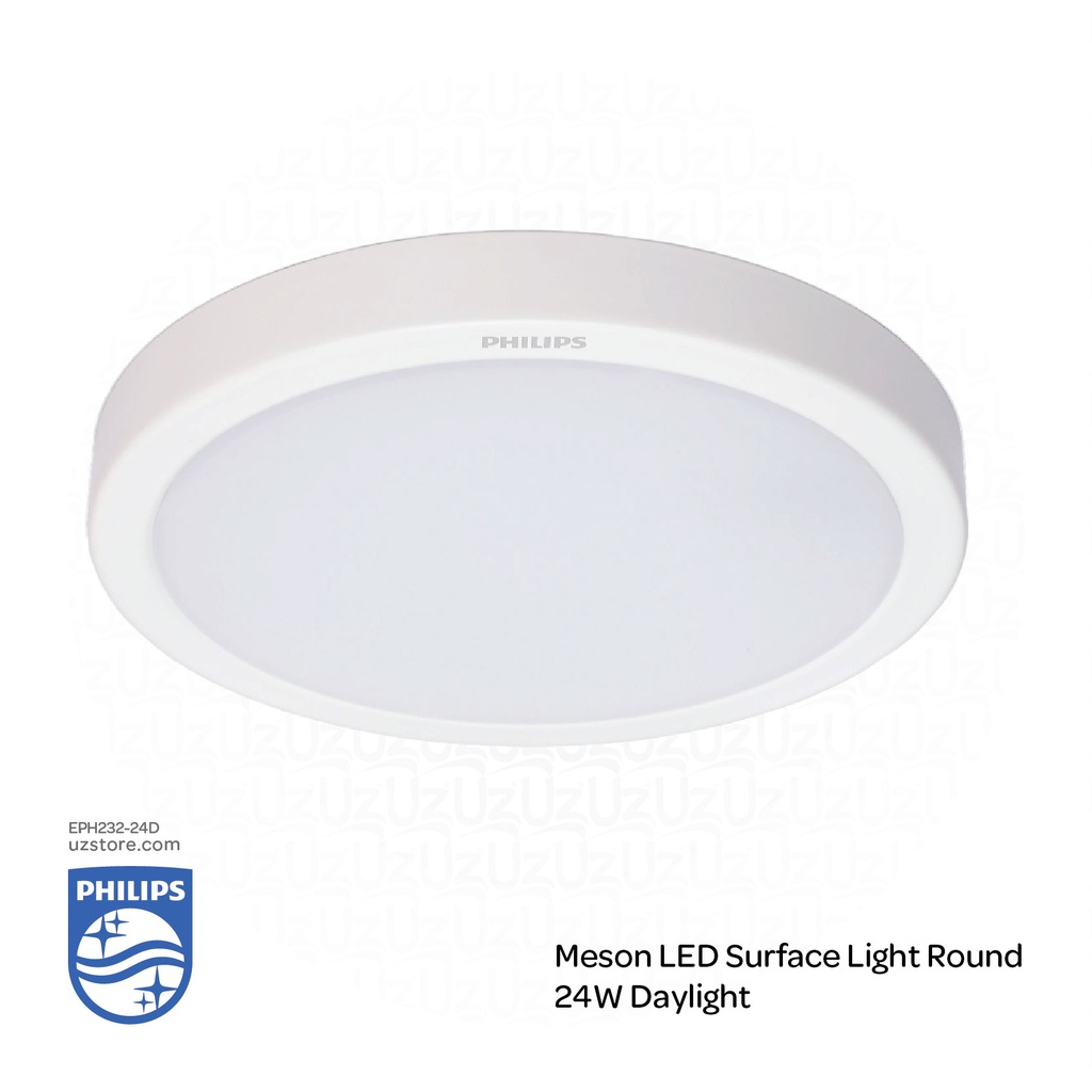 PHILIPS 59474 Meson LED Surface Light Round 200 24W , 6500K Cool DayLight 915005784601