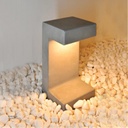 Grey Cement Led Outdoor Bollard Garden Light 6W
 610013