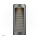 Grey Cement Led Outdoor Wall light 8.5W
 610019