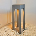 Grey Cement Led Outdoor Bollard Garden Light 6W
 610024