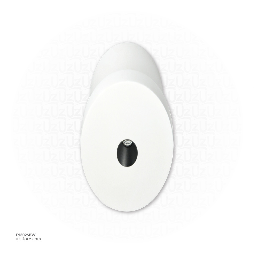 [E1302SBW] White Gypsum Led DownLight 4.2W 210073