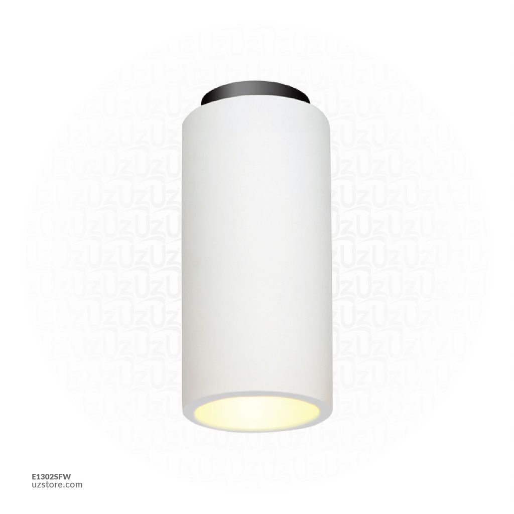 [E1302SFW] White Gypsum Downlight GU10 210199