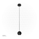 مصباح تعليق أسود 4.5 واط LED 210321