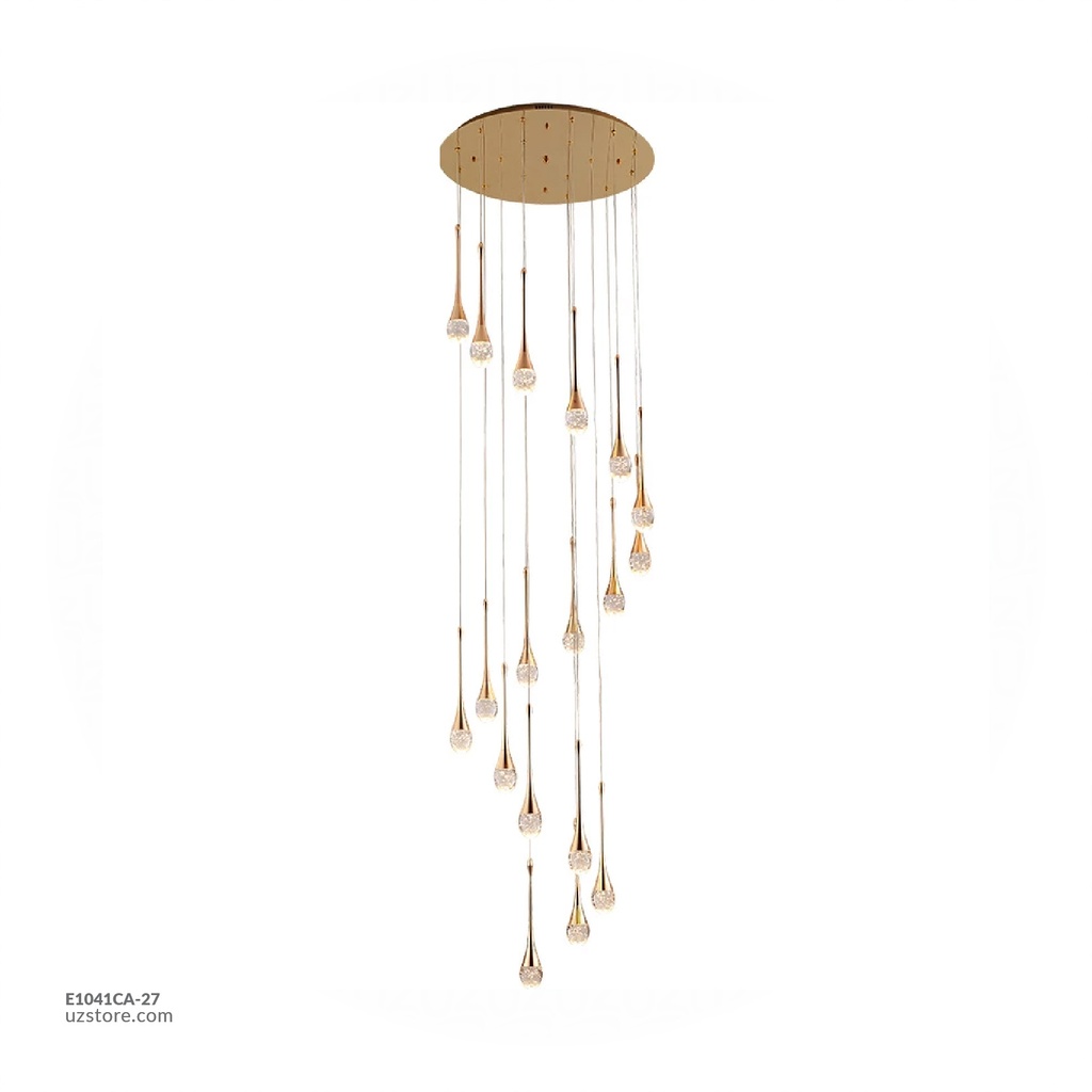 Chandelier 9340/27 GD Q60 H500 135W