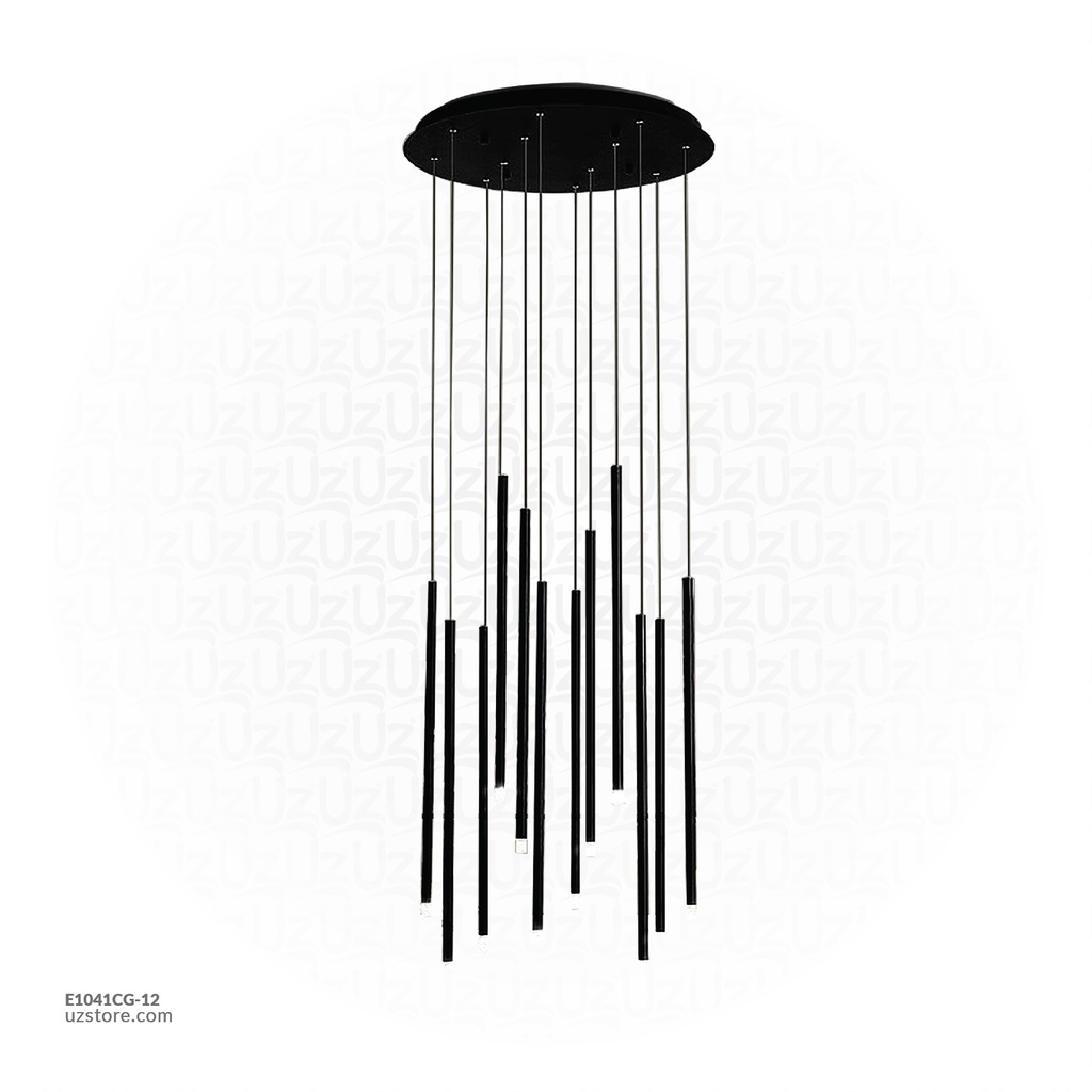 Chandelier 9426/12 BK Q50 H150 60W