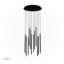 Chandelier 9426/12 BK Q50 H150 60W