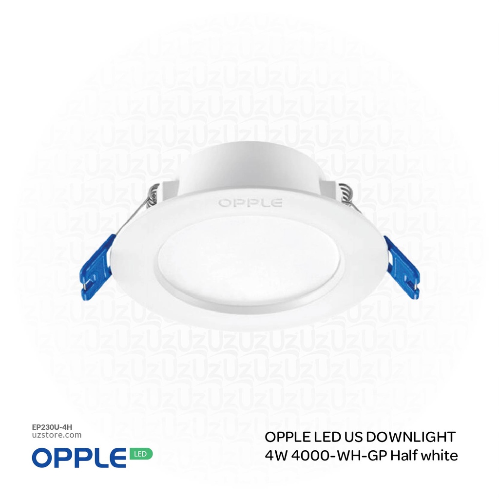 أوبل إضاءة ليد سقفية غاطسة 4 واط، 4000 كيلفن كلفن لون أبيض مصفر طبيعي
OPPLE RC-US-R70