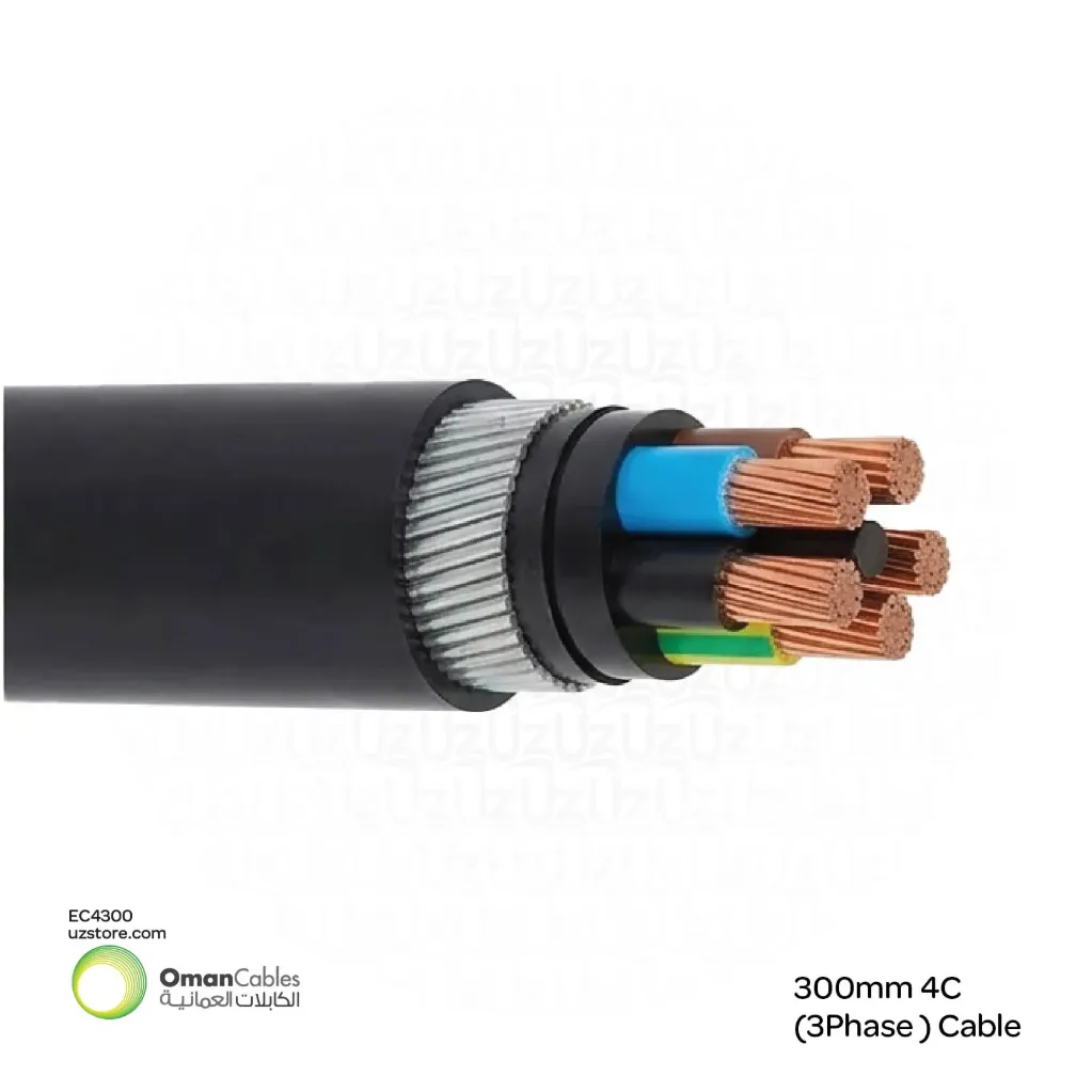 [EC4300] 300mm 4C (3Phase ) Cable