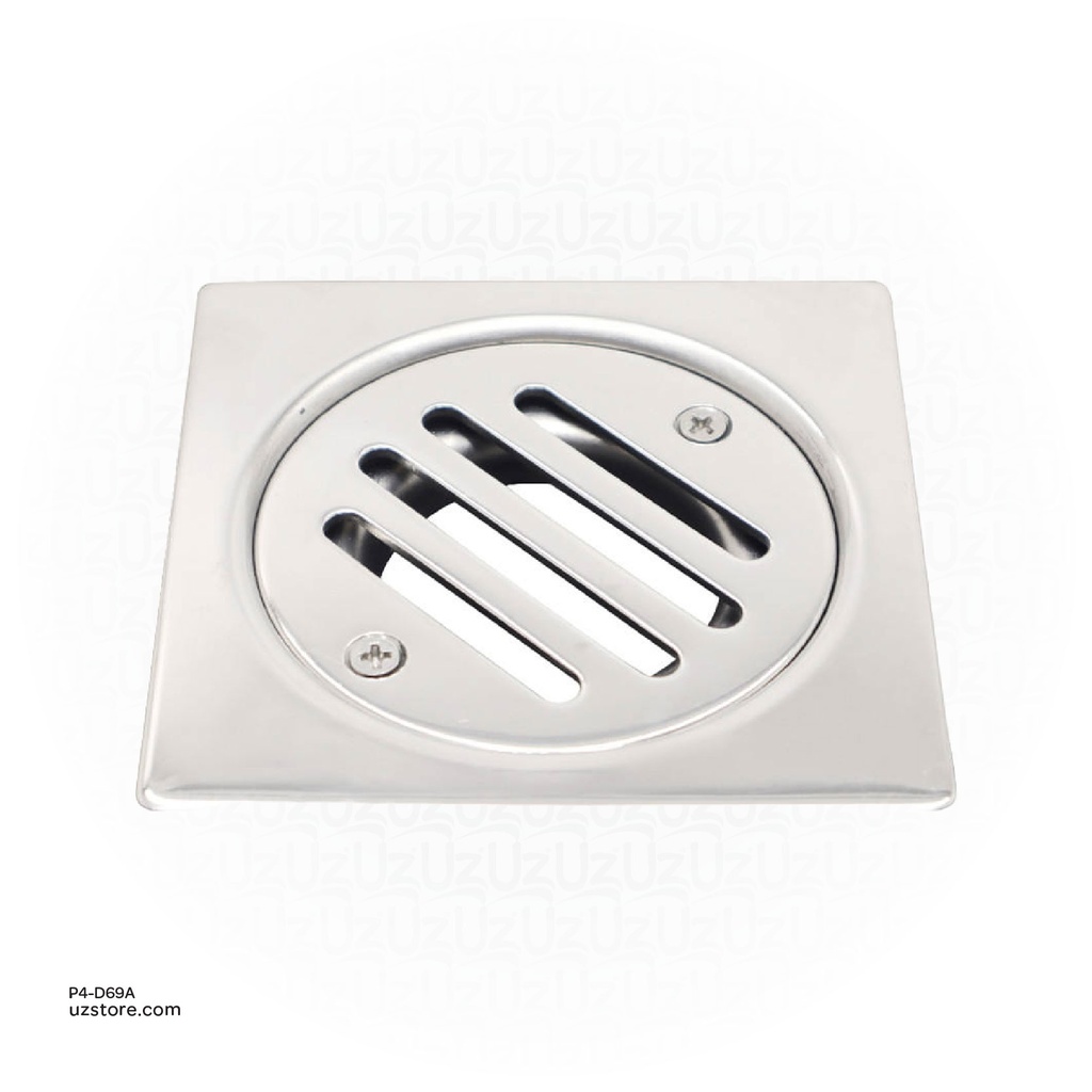 .Drainex Stainless Steel 304 Floor Drain 10x10 CM 2'' Out