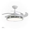 Decorative Fan With LED YF-D74