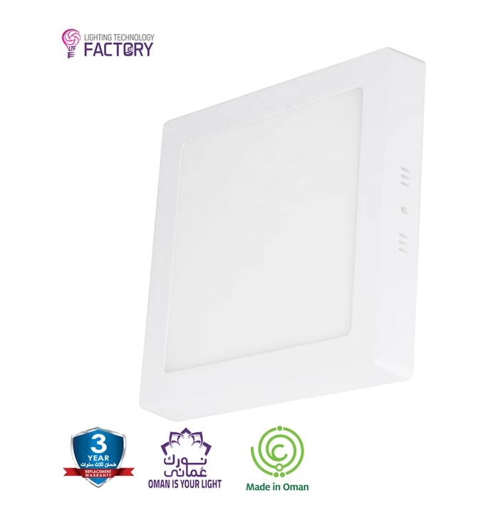 LTF 24W Square Surface light RHO Daylight