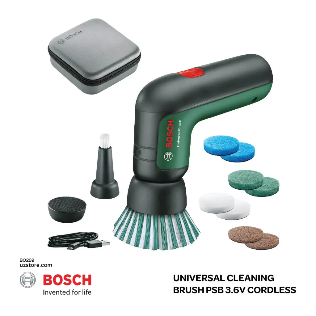 Bosch Universal Cleaning Brush PSB 3.6V Cordless