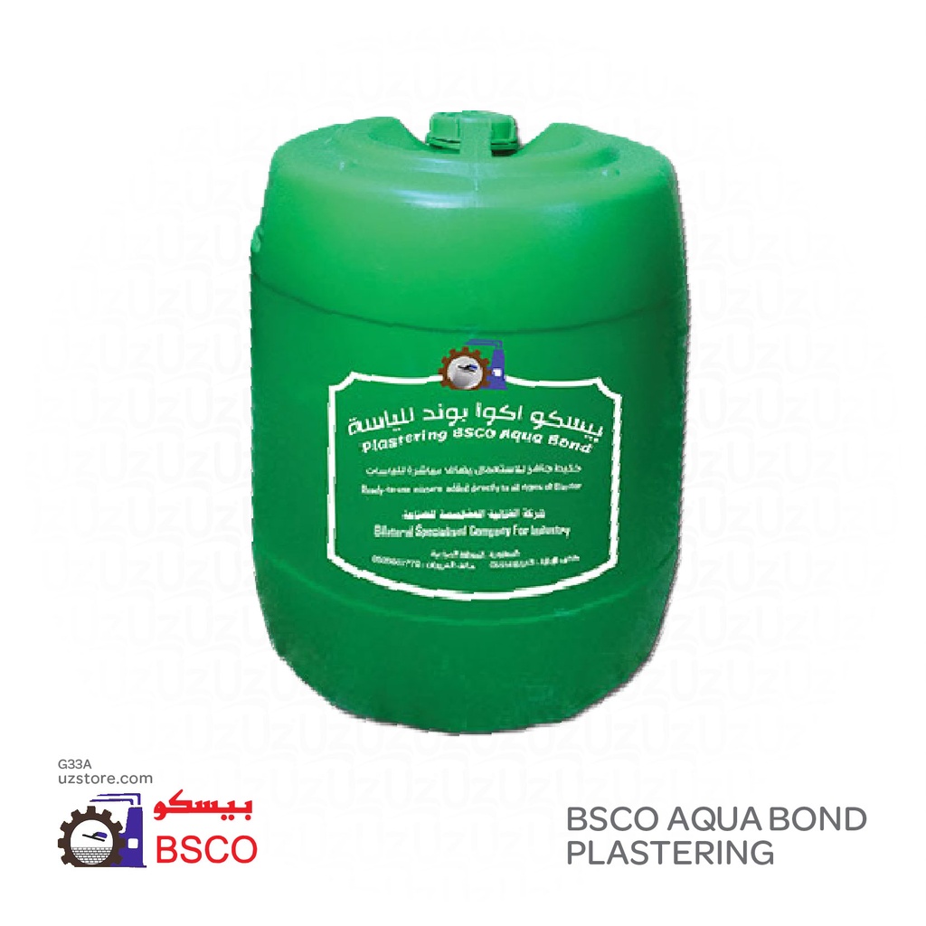 [G33A] BSCO Aqua Bond Plastering 20kg