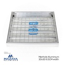 Mazaya Manhole Aluminium 30x30 6.5CM width