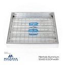 Mazaya Manhole Aluminium 50x50 6.5CM width