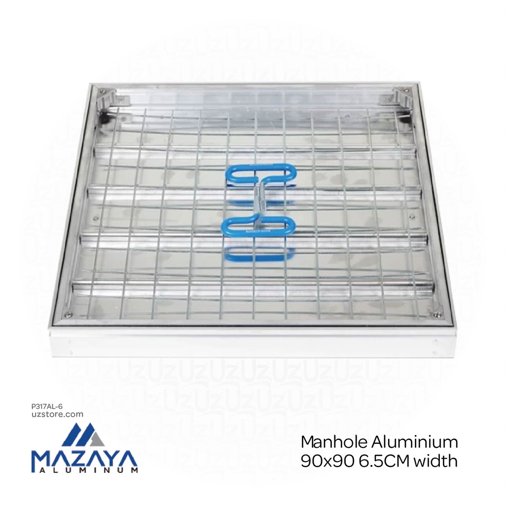 Mazaya Manhole Aluminium 90x90 6.5CM width