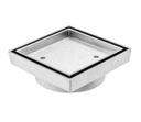 Hesses Stainless Steel 316 Grade Floor drain with 4" outlet HS-S36L-13TD 130x130