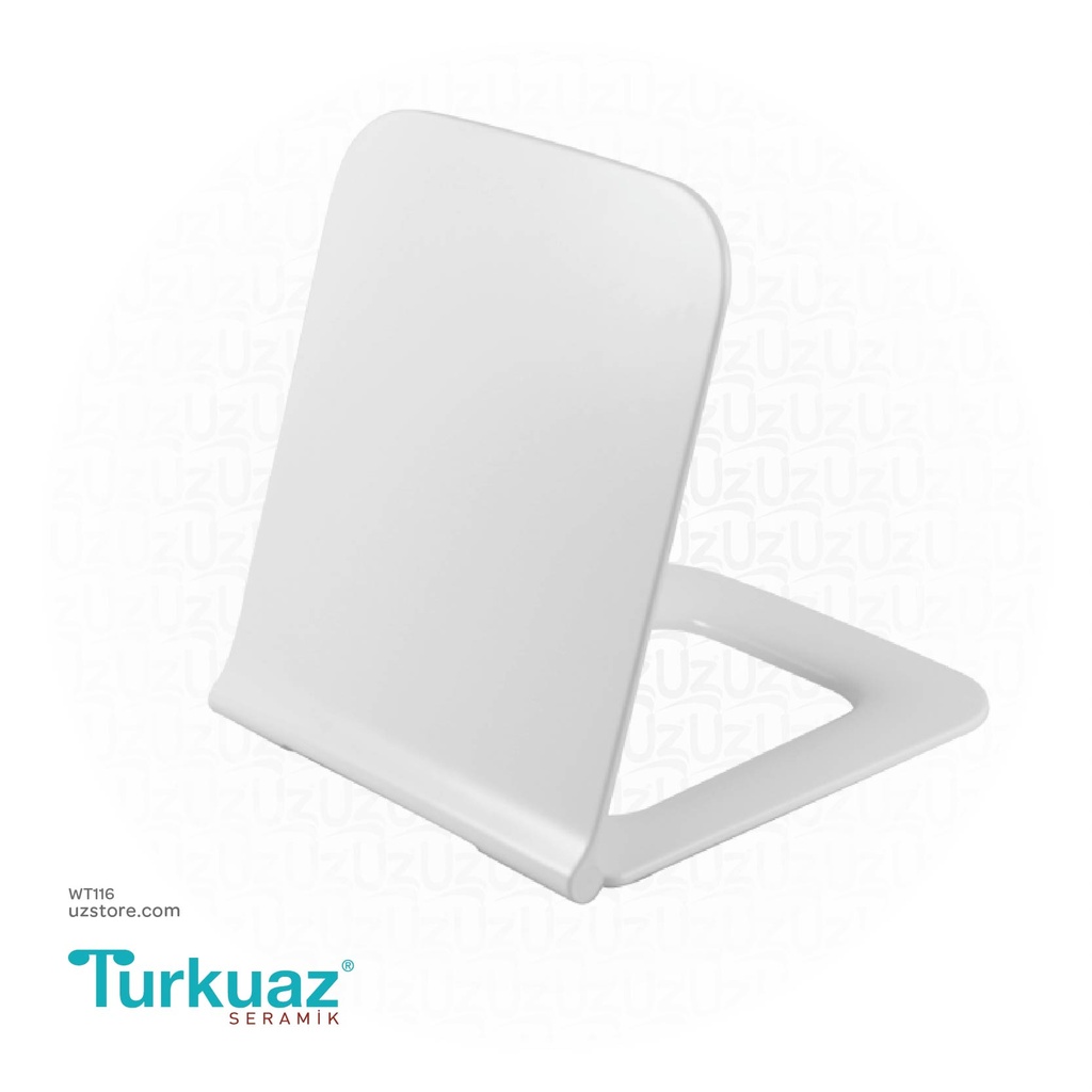 Turkuaz Ibiza Quick Release UF Soft Close Seat Cover 9SC1211S01