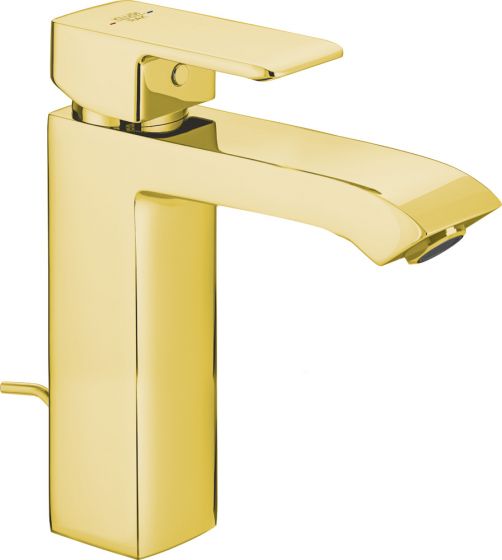 KLUDI RAK PROFILE STAR  Single Lever XL basin mixer Gold RAK14160.GD1