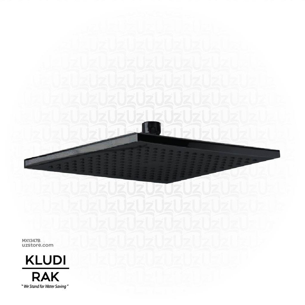 KLUDI RAK Overhead Shower DN 15
1/2" Female Thread (260*200mm) Matt Black, RAK22056.BK2