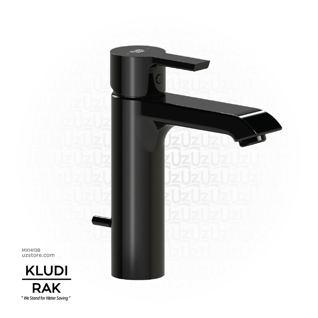 KLUDI RAK Passion Single Lever XL Basin Mixer,
 Matt Black RAK13060-03.BK2
