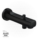 KLUDI RAK WALL- MOUNTED Bath Spout with Diverter DN 20 RAK11013.BK2 Black