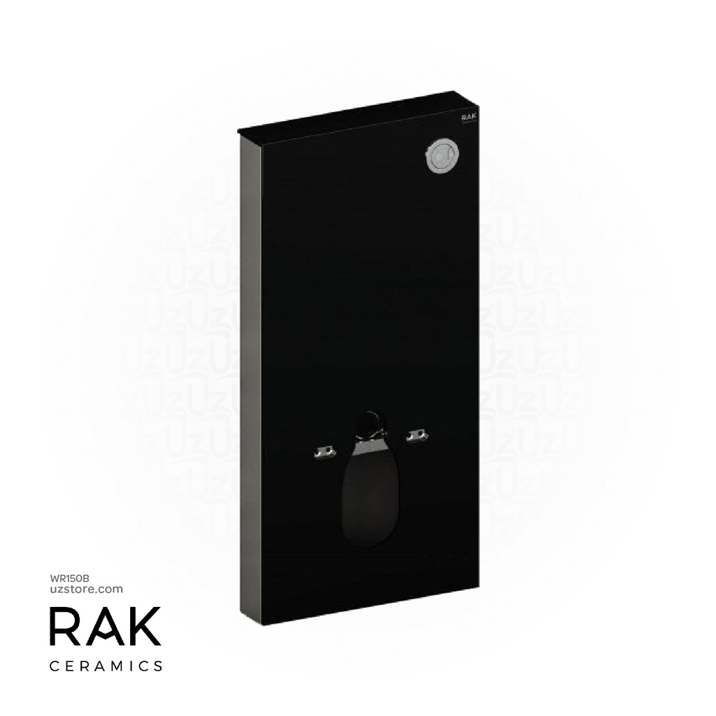 RAK Wall Hung Cabinet Cistern Black FS04RAKCABBLK