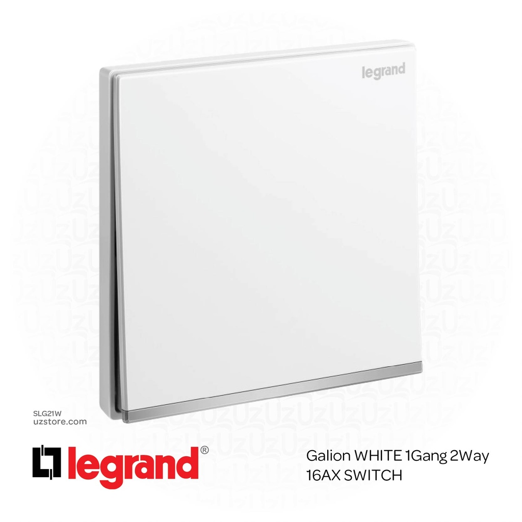 Legrand Galion WHITE 1Gang 2Way 16AX SWITCH
