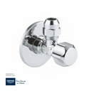 GROHE Angle valve 1/2"x3/8" , 22018000 , chrome