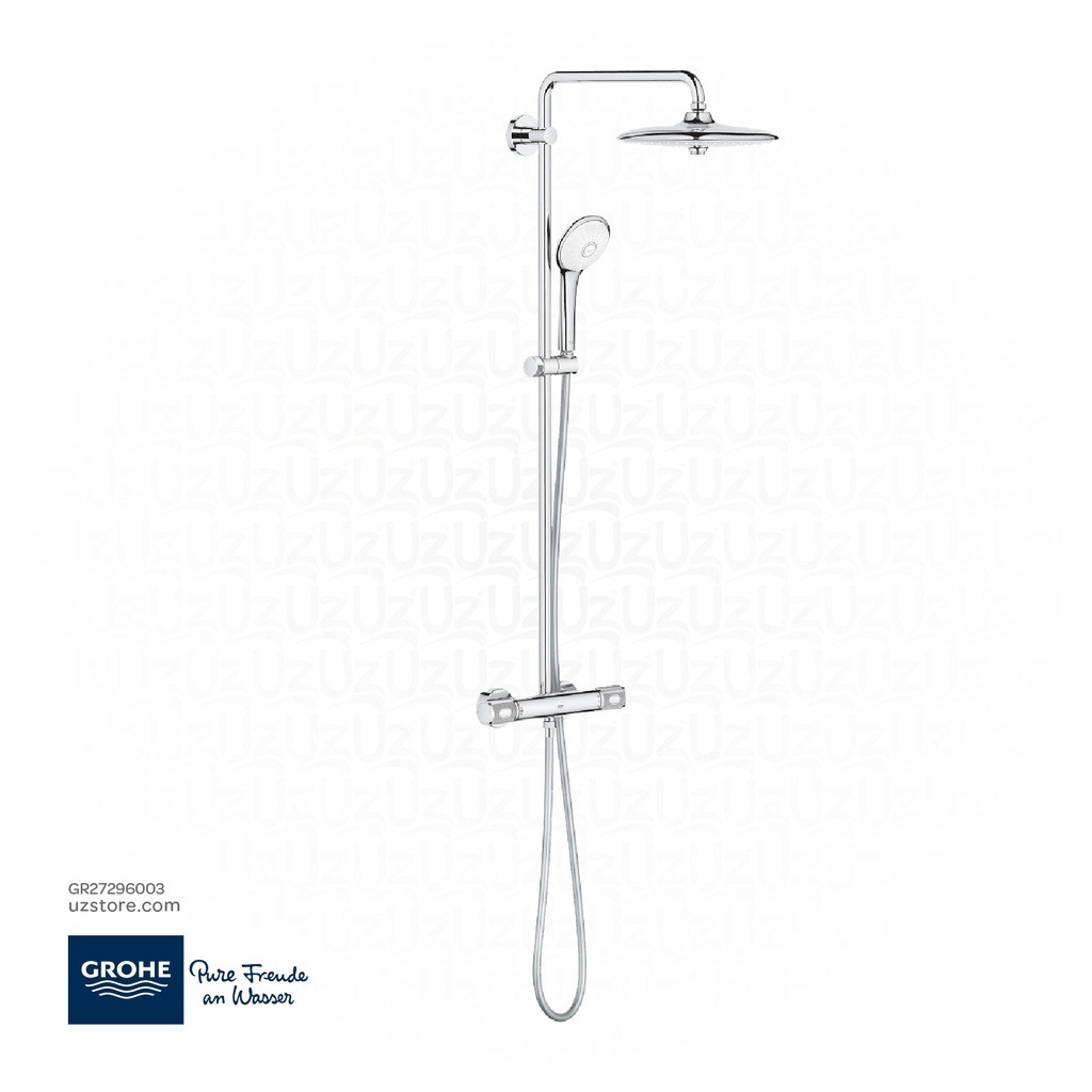 [GR27296003] GROHE Euphoria System 260 Shower system with safety mixer for wall mounting , 27296003 , chrome