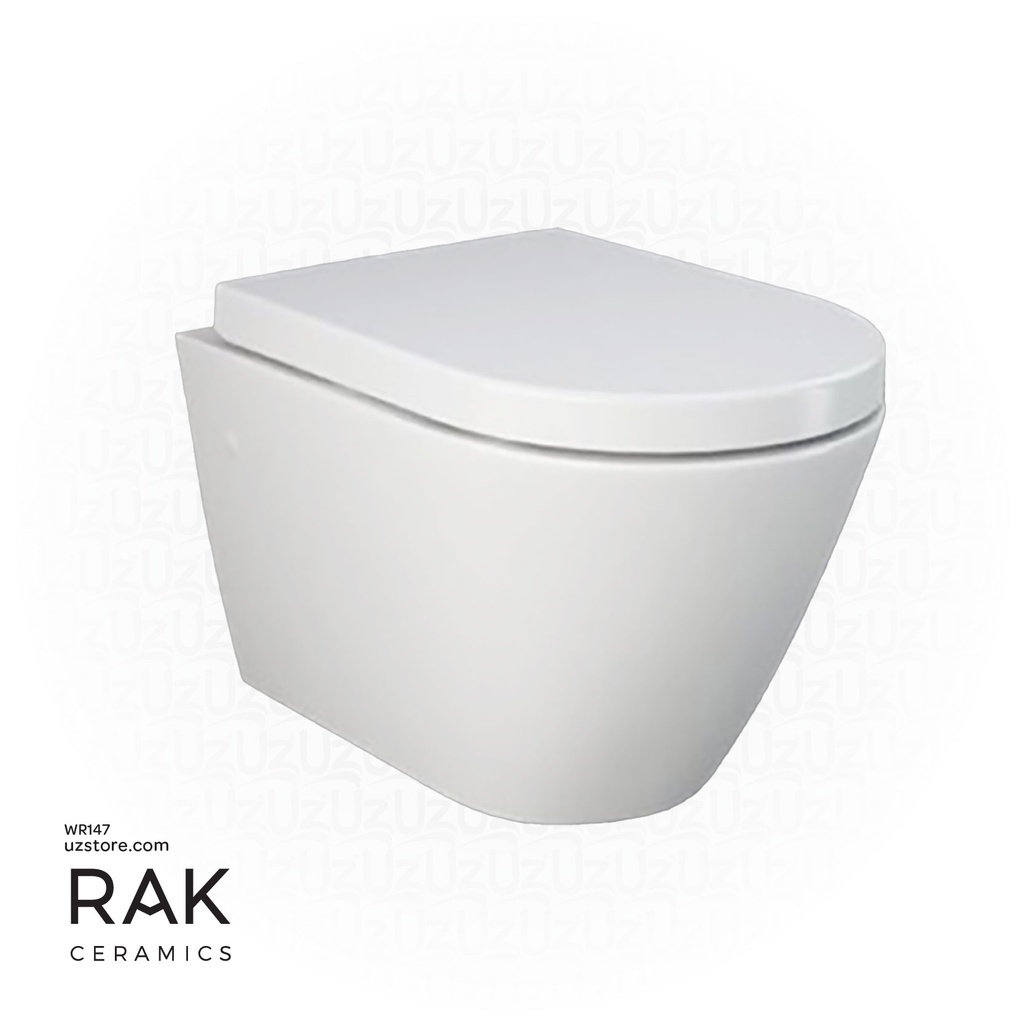 [WR147] RAK Ceramic Resort Wall Hung WC & Soft Seat [ RST23AWHA RST22AWHA ]-YFG106C