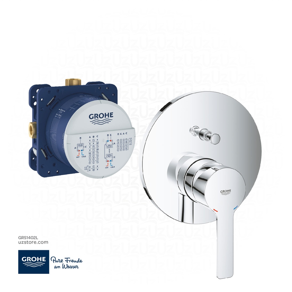 Grohe LINEARE Concealed Shower Mixer 2-Way