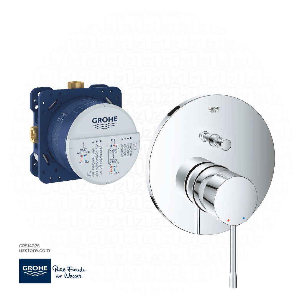 Grohe Essence Concealed Shower Mixer 2-Way
