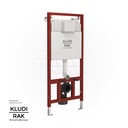 KLUDI RAK Cistern Dual Flushing System & Chrome Flash Plate RAK800