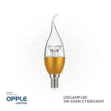 [EP5WT] أوبل إضاءة ليد إنارة 5 واط، 2700 كلفن لون ضوء أبيض دافئ
OPPLE LED E1-F35-E14