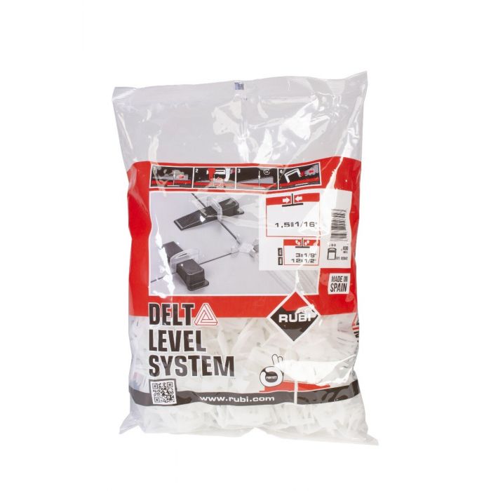 [2841] RUBI Delta Clips 1/16" 1.5mm B-200 (02841)