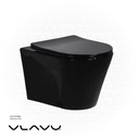 فلافو مرحاض معلق  أسودRimless dual-flush ，P-trap 180mm , UF seat cover  495x360x325mm CB. 16.0056