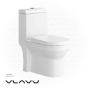  فلافو مرحاض أنجلزي / فرنجي   Rimless dual-flush , S-trap 250mm , UF seat cover 710x365x800mm CB.12.0008