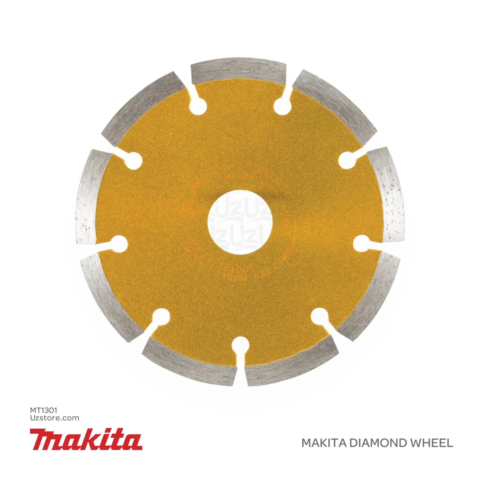 Makita DIAMOND WHEEL (CONCRETE SEGMENTED)115MMX22.23 A84109 MAK/100/A84109 (CD22)