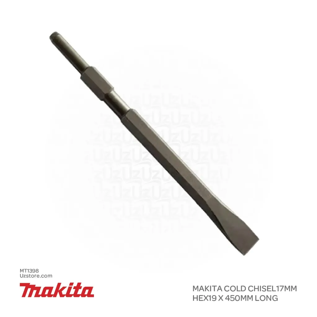 Makita COLD CHISEL17MM HEX19 X 450MM LONG A80575 MAK/200/A80575
