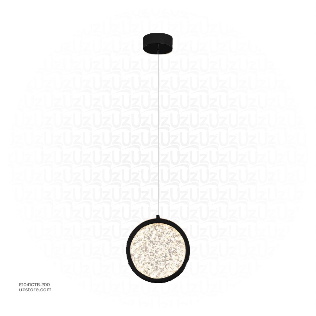 Chandelier 9622-200 BK H2.4 14W